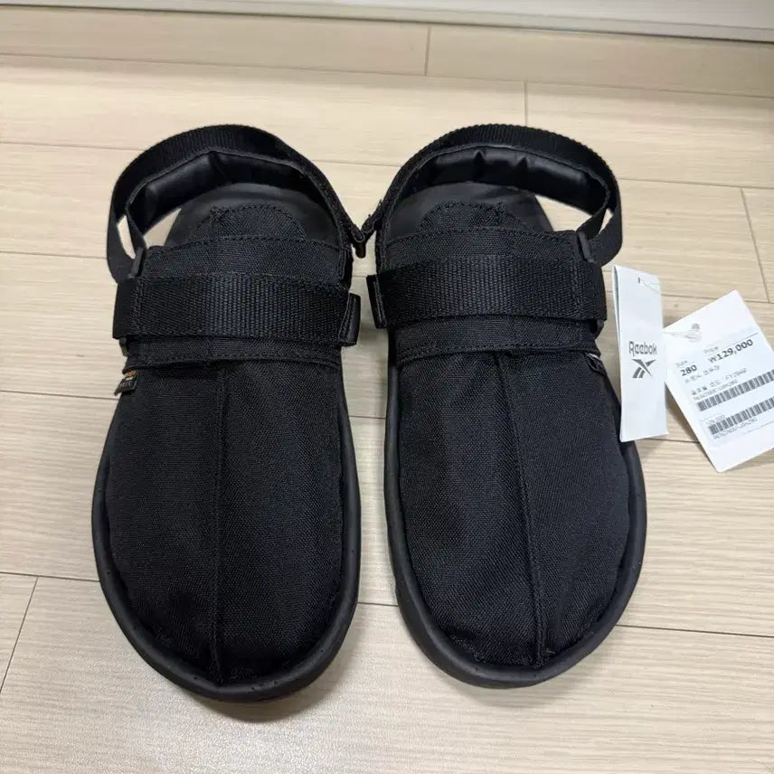 [BUNJANG] Reebok Beatnik Triple Black Sandals / 리복 비트닉 트리플 블랙 280