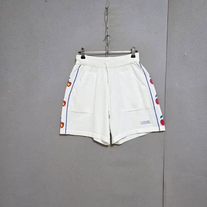 [BUNJANG] Cherry Print Summer Knit Shorts / 체리그림 여름 니트 반바지 F   n6706