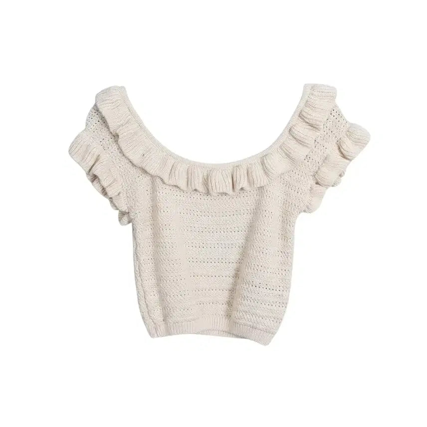[BUNJANG] H&M Women's Sleeveless Knit Top (Size S) / 여성S/ 텍새 H&M 뜨개질 민소매 니트탑 22-122