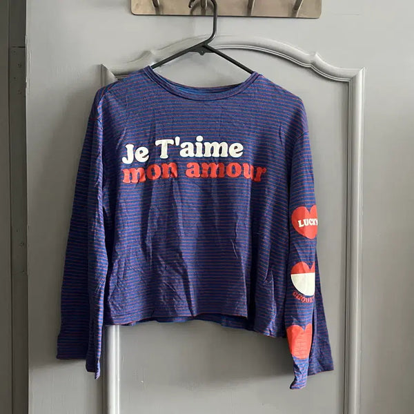 [BUNJANG] Lucky Chouette Linen Long Sleeve Top Size 36 / 럭키슈에뜨 린넨 긴팔 36사이즈