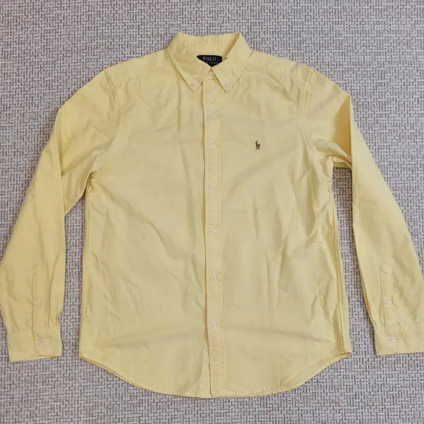 [BUNJANG] Polo Ralph Lauren Yellow Cotton Shirt XL/TG/EG / 폴로 랄프로렌 옐로우 셔츠 XL/TG/EG (18-20)