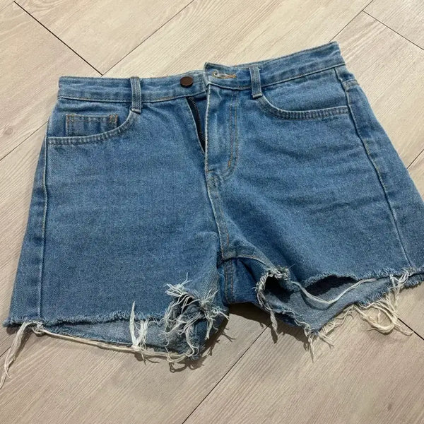 [BUNJANG] Denim Shorts Hot Pants / 청바지 숏팬츠 데님 핫팬츠