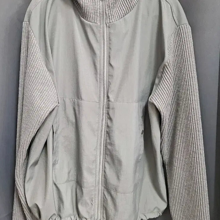 [BUNJANG] Garments Hooded Zip-Up Grey / 가먼츠 후드 집업 그레이