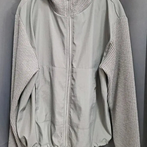 [BUNJANG] Garments Hooded Zip-Up Grey / 가먼츠 후드 집업 그레이