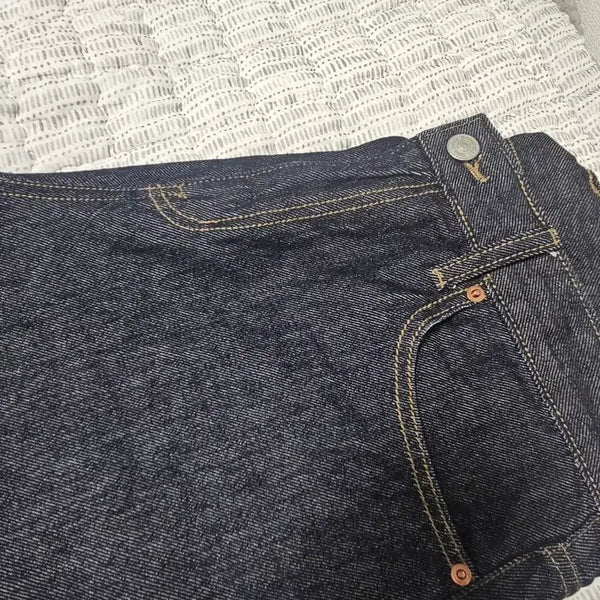 [BUNJANG] SPAO Straight Jeans SPTJG25C41 Navy 33 / 스파오[COOL] 스트레이트 진 SPTJG25C41 navy 네이비 33