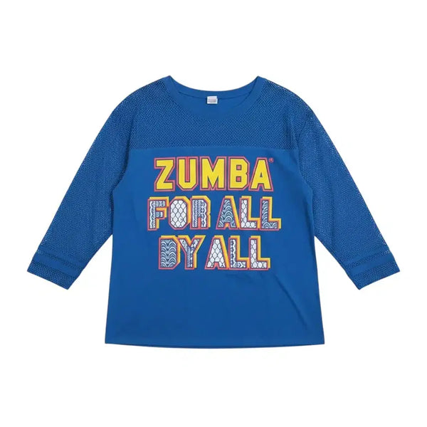 [BUNJANG] Zumba Wear Women's L Perforated Long Sleeve T-Shirt / 여성L/ 줌바웨어 펀칭 긴팔티셔츠BL 22-131
