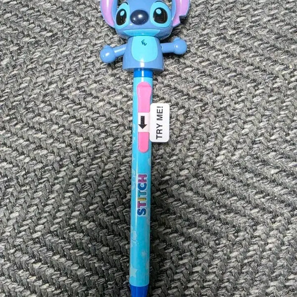 [BUNJANG] New Stitch Animated Clicky Ballpoint Pen / 새상품)스티치 움직이는 딸깍 볼펜