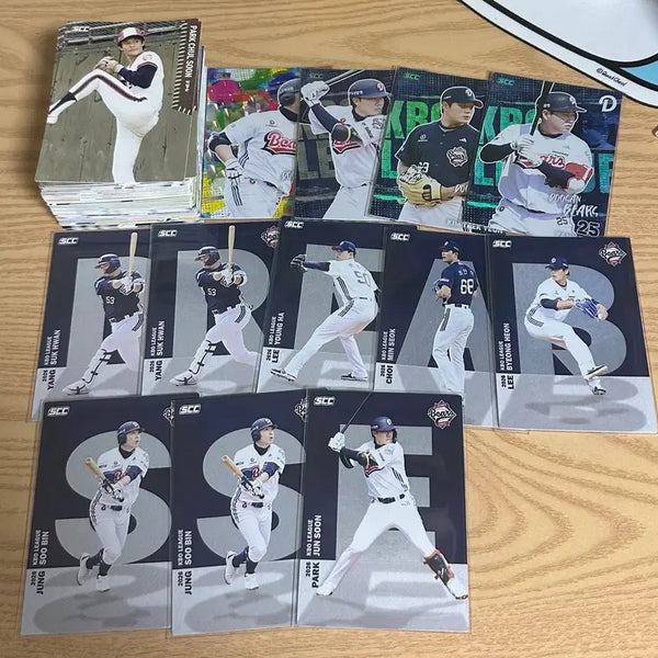 [BUNJANG] Doosan Bears Baseball Cards Bundle (97 Cards) / KBO 카드 두산베어스 정수빈 패러렐 포함 97장