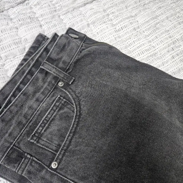 [BUNJANG] SPAO Straight Jeans SPTJG23C41 Dark Gray Size 33 / 스파오 스트레이트 진_SPTJG23C41 다크그레이 33