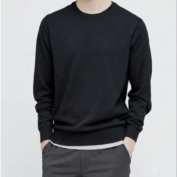 [BUNJANG] Zara Black Knit XL / Zara 자라 얇은 니트(블랙) XL