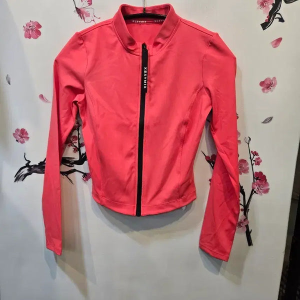 [BUNJANG] XEXYMIX Rash Guard Zip-Up Jacket Coral Size S / 젝스믹스 레쉬가드 집업 자켓 S 특가 상품