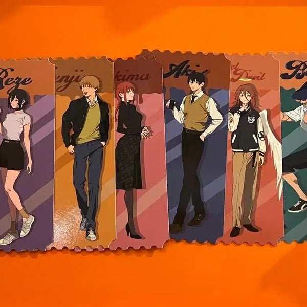 [BUNJANG] Chainsaw Man Collaboration Cafe Exclusive Goods Full Set / 체인소맨 콜라보 카페 특전 전종
