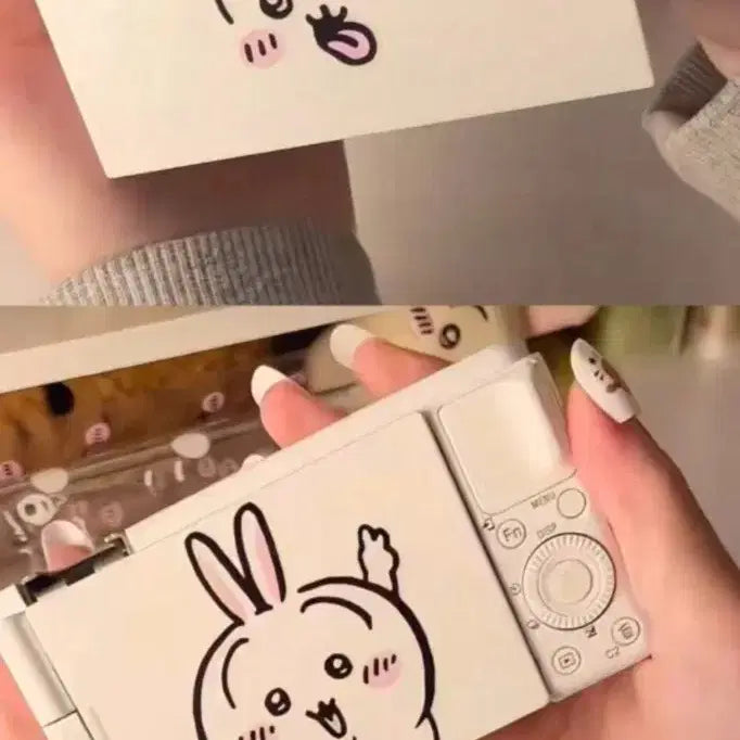 [BUNJANG] Chiikawa Usagi Clear Sticker Set / 치이카와 표정스티커 투명스티커 우사기 투명 스티커