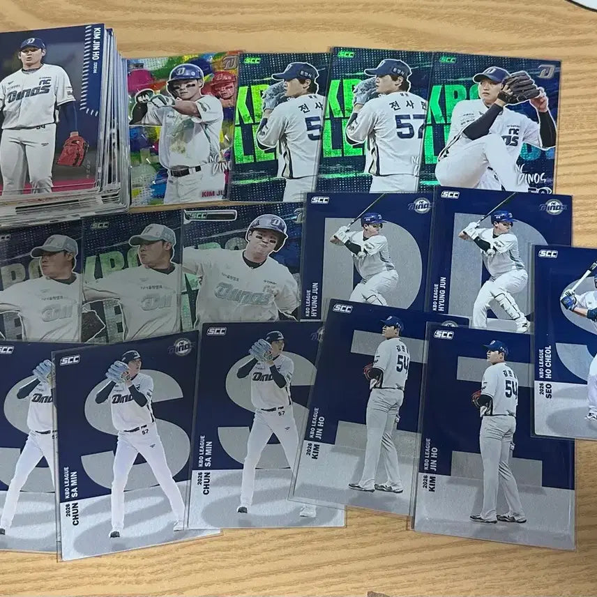 [BUNJANG] NC Dinos Kim Joo-won KBO Baseball Cards Bundle (Includes Parallel) / KBO 카드 엔씨다이노스 김주원 패러렐 포함 101장