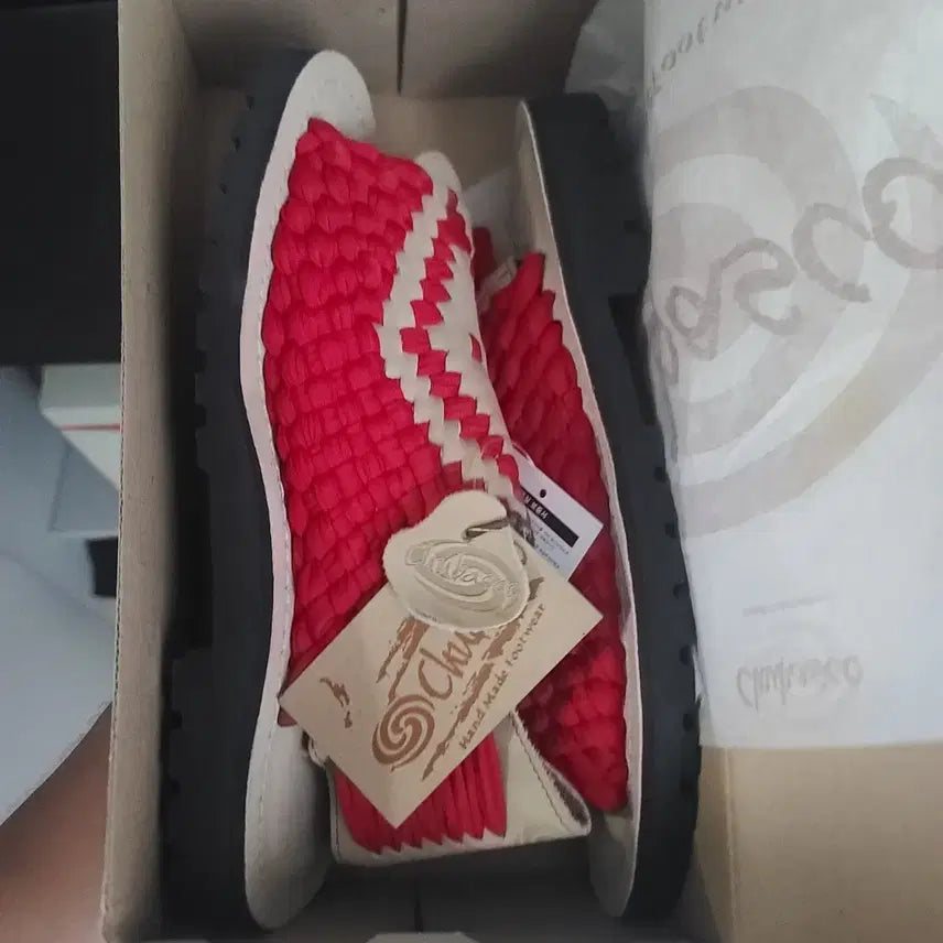 [BUNJANG] Chubasco Red 260 Sandals / 츄바스코 레드 260  새상품 팝니다.