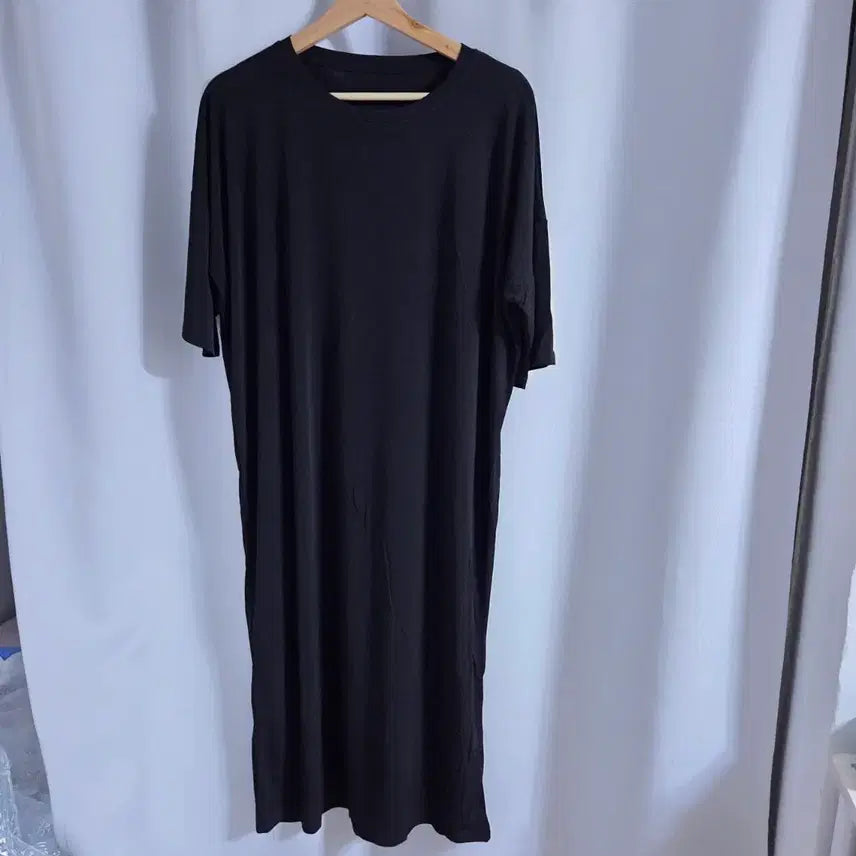 [BUNJANG] Black Long Dress / 냉장고 찰랑 롱원피스 블랙 새옷