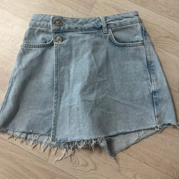 [BUNJANG] Zara Denim Skirt Shorts (XS) / 자라 치마바지