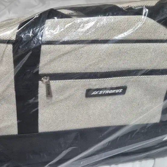 [BUNJANG] Strokers Badminton Bag Beige 2-Tier / 스트로커스 가방 베이지2단가방