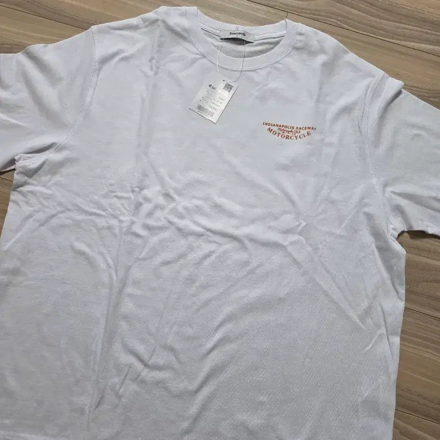[BUNJANG] 8 Seconds Graphic Back T-Shirt White L / 에잇세컨즈뒷판그래픽반팔티셔츠화이트
