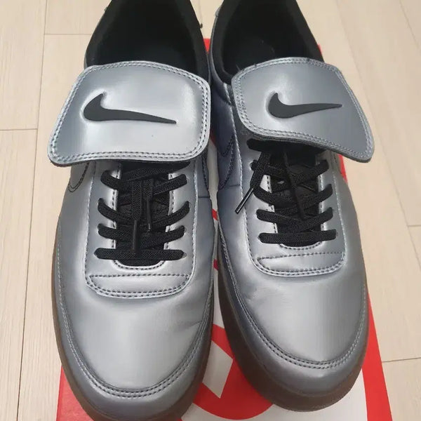 [BUNJANG] Nike Killshot 2 Premium Tempo Pack Metallic Cool Grey Black / [275] 나이키 킬샷2 프리미엄 티엠포 팩 메탈릭 쿨그레이 블랙