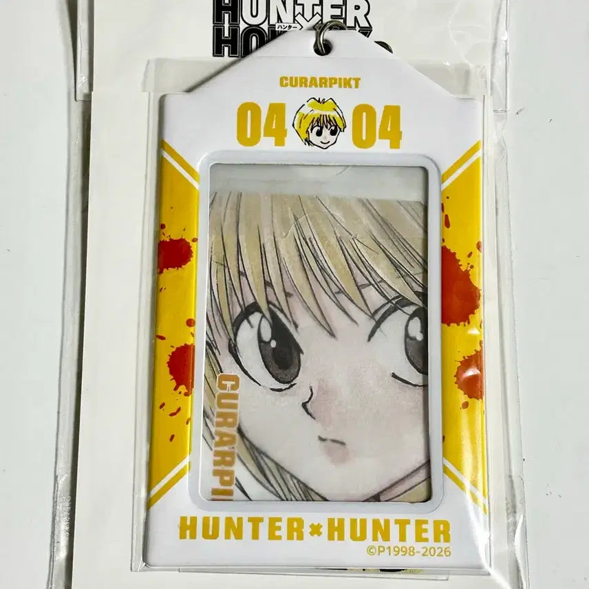 [BUNJANG] Hunter x Hunter Kurapika 2026 Birthday Original Art Card Holder / 헌헌 크라피카 2026생일 원화 카드홀더 포카 헌터헌터