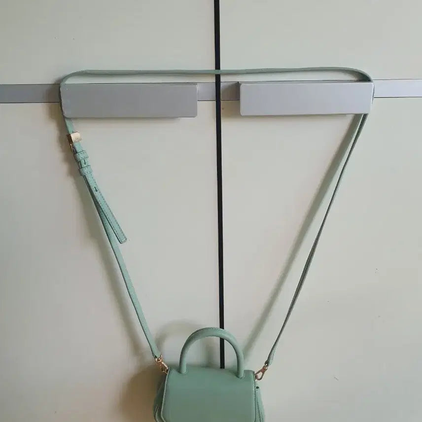 [BUNJANG] Mini Tote Bag Crossbody Bag - Mint / 미니 토트백 민트색 토드백 크로스백