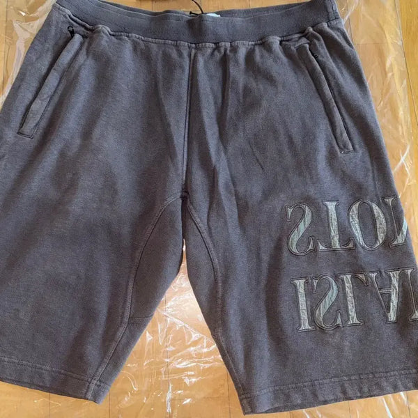 [BUNJANG] Stone Island Reflective Logo Appliqué Cotton Shorts Dusty Plum/Grayish Violet / 스톤아일랜드 리플렉티브 로고 아플리케 코튼 쇼츠