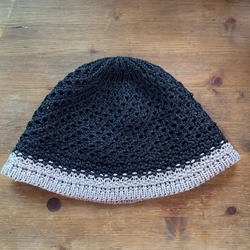[BUNJANG] Black Summer Bucket Hat / 썸머 벙거지