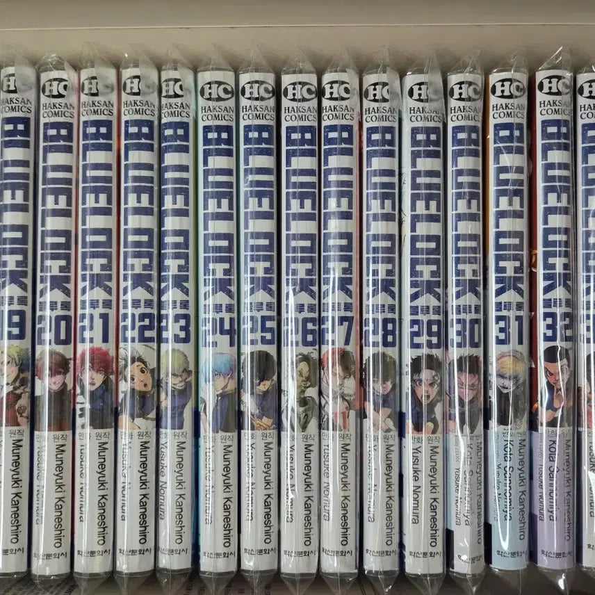 [BUNJANG] Blue Lock Vol. 18-35, Episode Nagi Vol. 1-6, Character Book Vol. 1-2 Bundle / 블루록 18-35권 에피소드 나기 1-6권 캐릭터북 1-2권