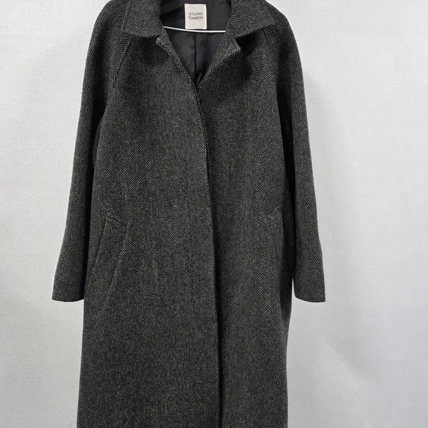 [BUNJANG] STUDIO TOMBOY Herringbone Coat / 스튜디오 톰보이 헤링본 코트 창10