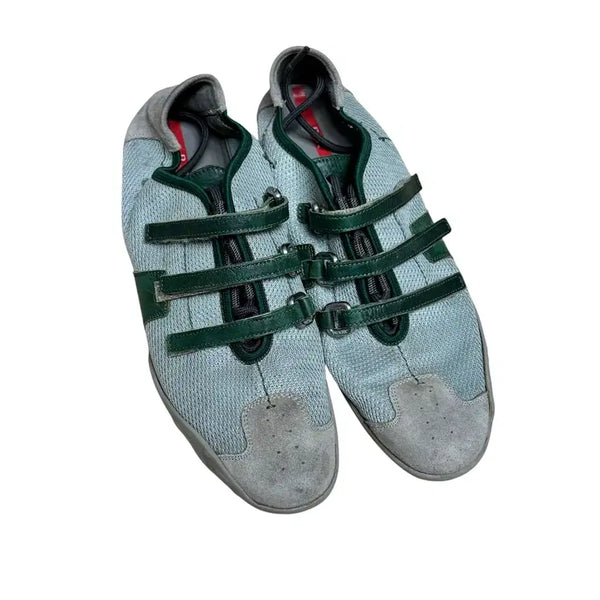 [BUNJANG] Prada Linea Rossa Velcro Mesh Sneakers Size 38 / 프라다 리네아 로사 벨크로 메시 스니커즈 38사이즈