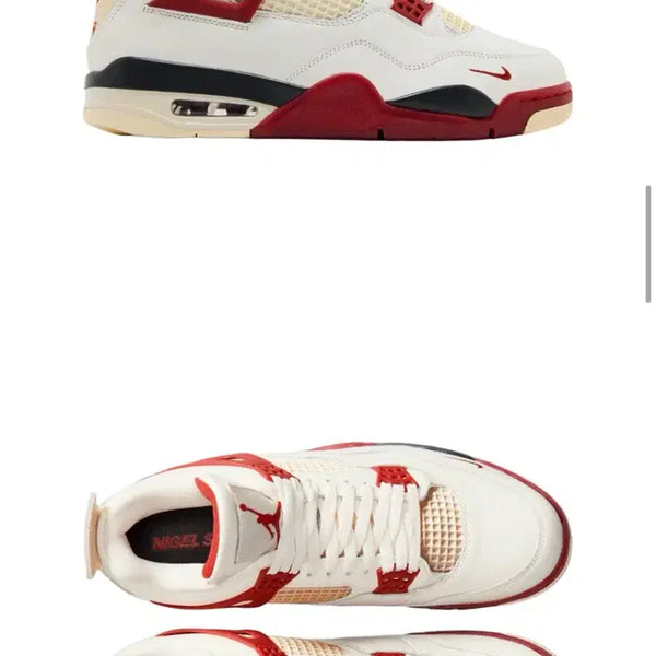 [BUNJANG] Air Jordan 4 Nigel Sylvester White Red Size 270 / 조던4 나이젤실베스터 270사이즈 새상품