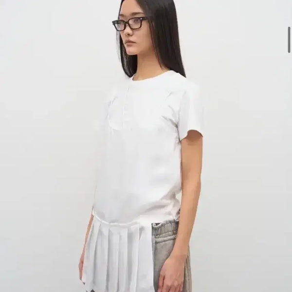 [BUNJANG] Lcdc Unbalanced Pleats Sleeveless Top / Lcdc UNBALANCED PLEATS SLEEVELESS TOP