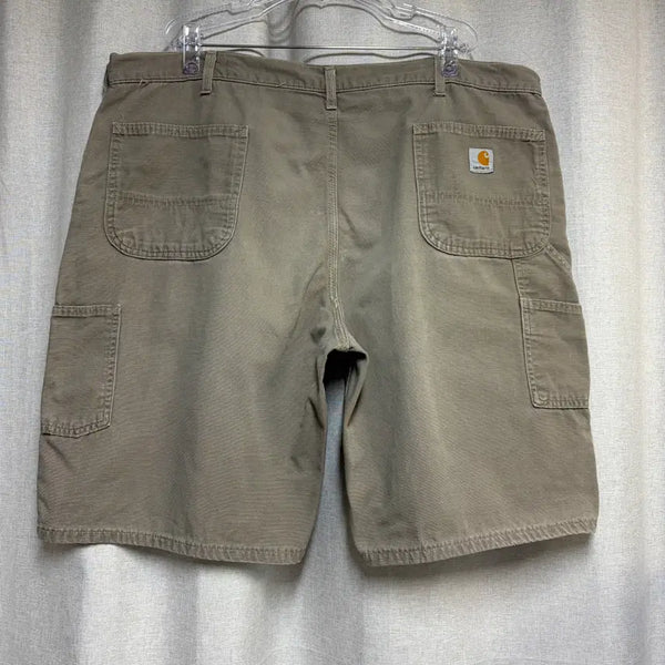 [BUNJANG] Carhartt WIP Carpenter Work Shorts Mushroom (MUS) W42 / 칼하트 B273 MUS 카펜터 워크 쇼츠 반바지 W42