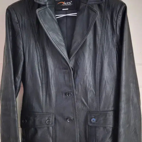 [BUNJANG] Genuine Lambskin Leather Jacket / 양가죽. 자겟
