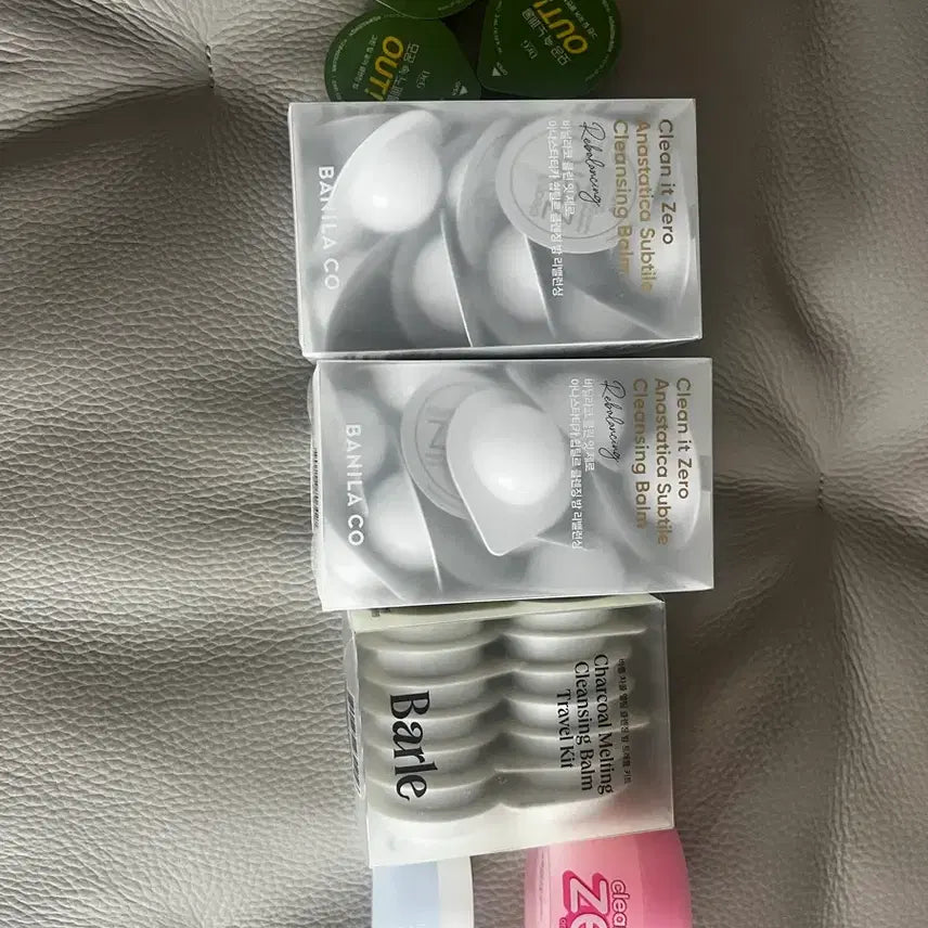 [BUNJANG] Cleansing Balm Variety Pack (Banila Co, BARE, Dr.G) / 총 179ml 클렌징밤 모음 (바닐라코, 바를, 닥터지)