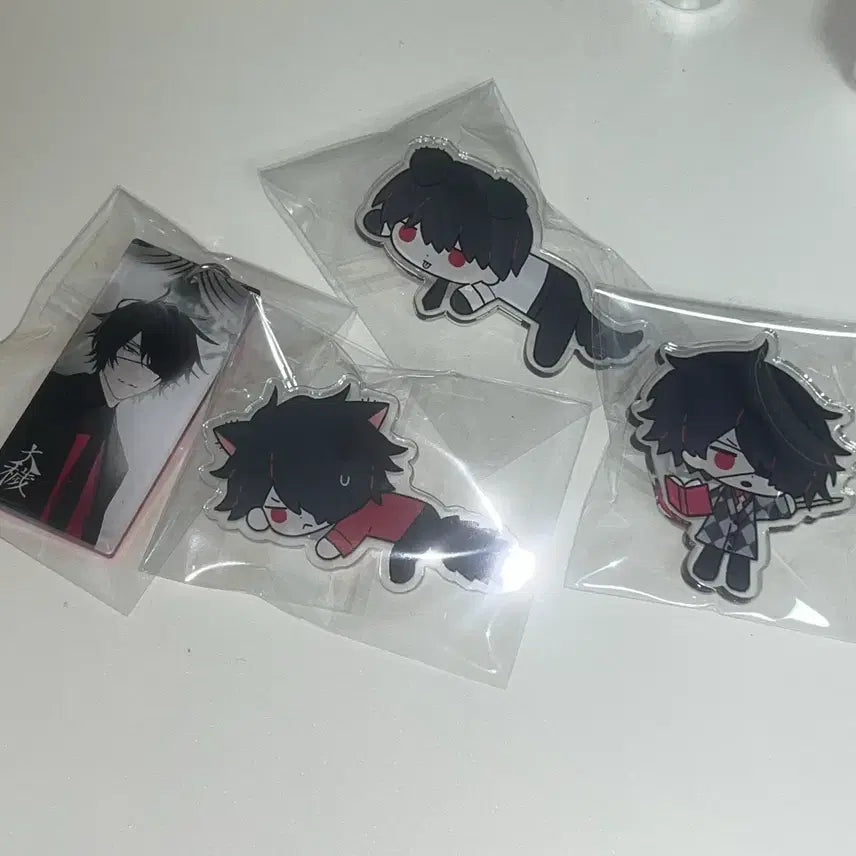 [BUNJANG] Ooe Shinbashi Gratte Keyring & Unofficial Goods Clip / 오오에 신바시 그라떼 키링 및 비공굿 집게