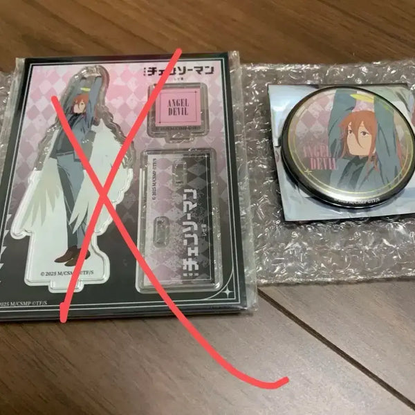 [BUNJANG] Chainsaw Man Angel Devil Can Badge / 체인소맨 천사의 악마 캔뱃지