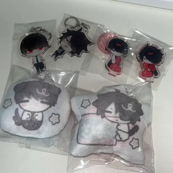 [BUNJANG] Oosaki Shinbashi Ooshin SD Acrylic Keyring + Bonus Goods / 오오에 오오사키 신바시 오오신 sd 부스 아크릴 키링 + 비공굿
