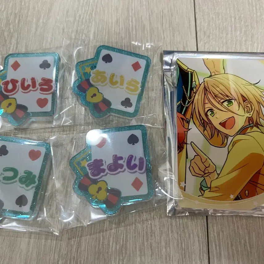 [BUNJANG] Ensemble Stars! Alkaloid Onamae Acrylic & 5th Anniversary Aira Acrylic Set / 앙스타 알칼로이드 세트 판매