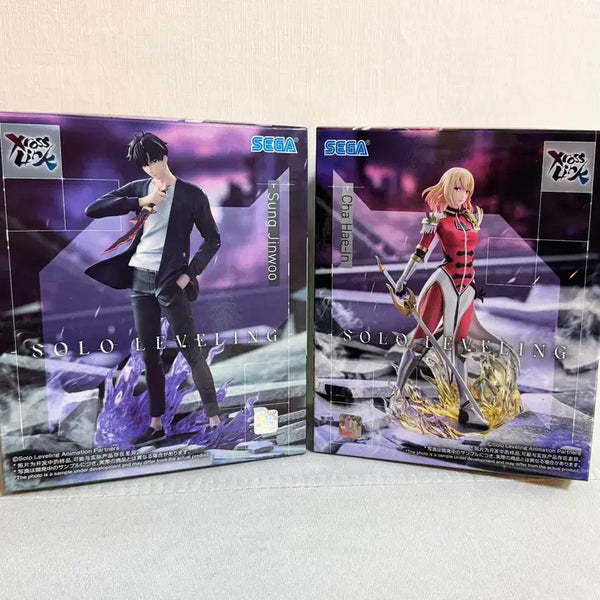 [BUNJANG] Solo Leveling Cha Hae-in & Sung Jin-woo Figure 2-Set / 정품최저가)나혼자만레벨업 차해인 성진우 2종 세트 새상품