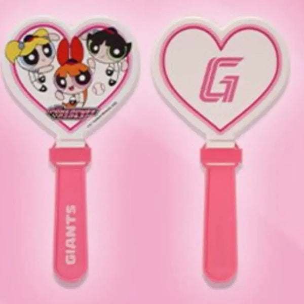 [BUNJANG] Powerpuff Girls Lotte Heart Light Stick / 파워퍼프걸 롯데 짝짝이