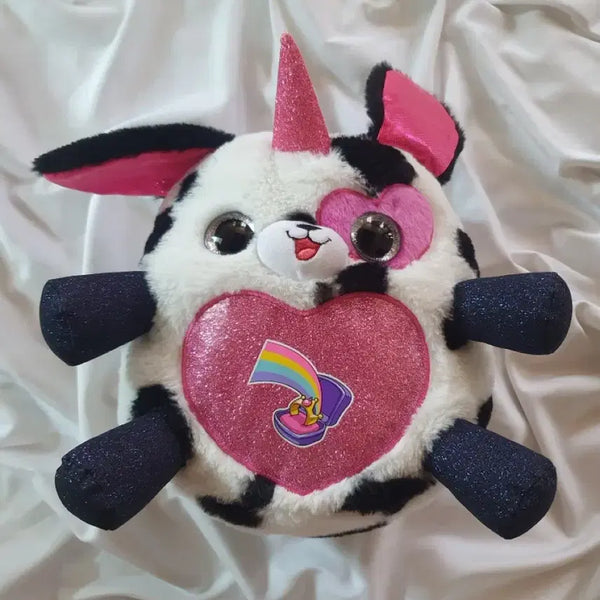 [BUNJANG] Vintage Rainbow Cone Puppy Plush Doll (20cm) / 빈티지 레인보우콘 퍼피 인형