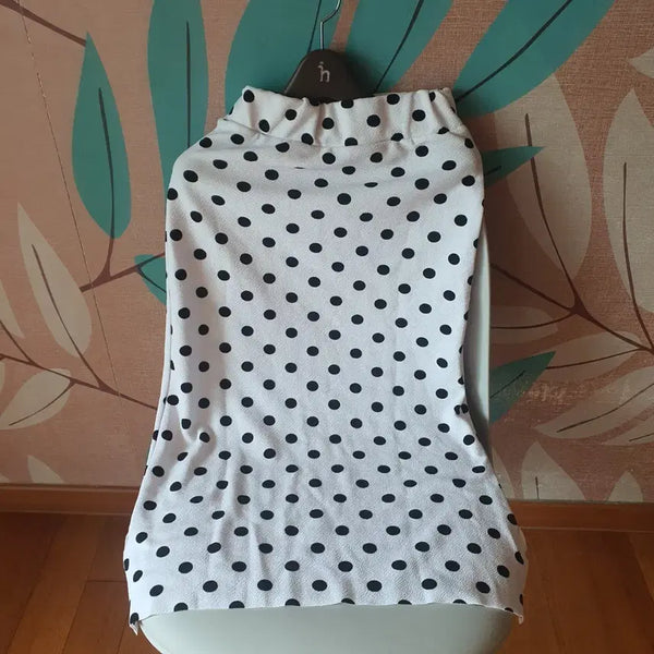 [BUNJANG] Dot Pattern Midi Skirt (Size S) / 새상품  도트패턴 스커트  S