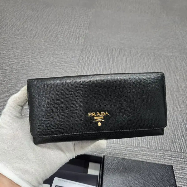 [BUNJANG] Prada Saffiano Long Wallet / [정품][특가] 프라다 사피아노 장지갑
