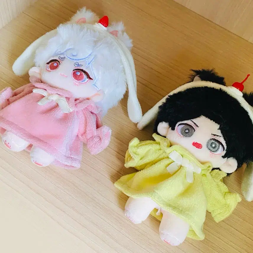 [BUNJANG] 10cm Melon Soda Strawberry Cream Plush Dress / 10cm 메론소다 딸기크림 폭신원피스 인형옷 / 솜인형옷 떨옷