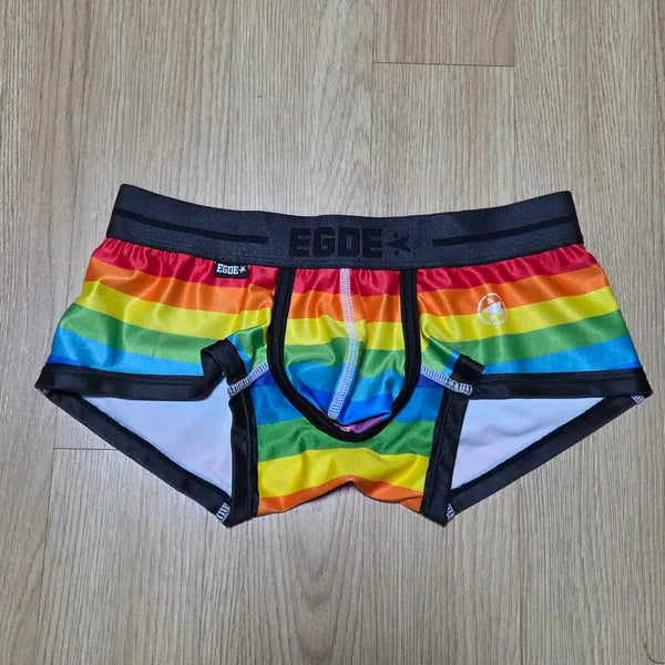 [BUNJANG] EGDE Men's Rainbow Design Briefs / EGDE 엑디 남자 드로즈