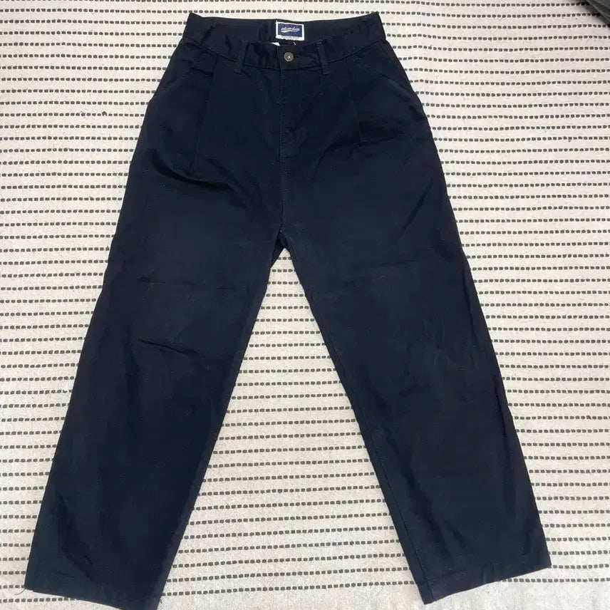 [BUNJANG] Black Cotton Old School Pants / 올드스쿨 블랙 코튼 팬츠