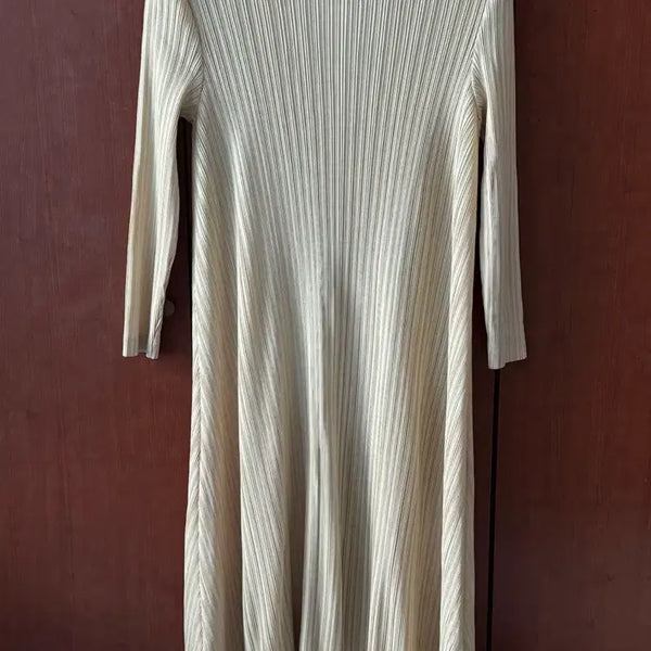 [BUNJANG] Pleated Long Dress / 플리츠 롱 원피스