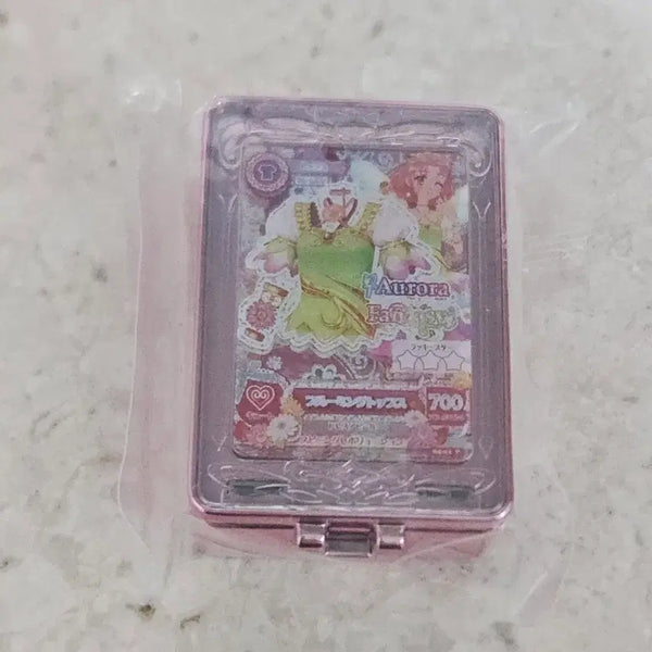 [BUNJANG] Aikatsu! Compact Mirror Sakura Cherry Gacha Blooming Fra / 아이엠스타 아이카츠 컴팩트 미러 사쿠라 체리 가챠 가샤폰 블루밍 프레